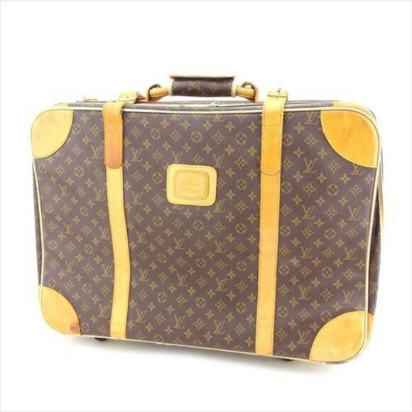 Louis Vuitton Bag Carry Bag Monogram PVC leather Woman Authentic Used - Picture 1 of 3